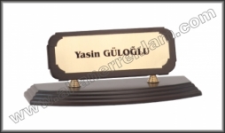 Ahşap Masa İsimlikleri-Ahşap Masa İsimliği-80