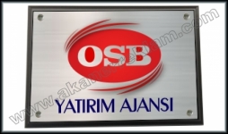 Ahşap Kaideli Metal Tabelalar