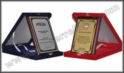 Ahşaplı Standart Plaketler