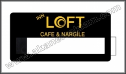 Metal Pencereli Yaka İsimlikleri