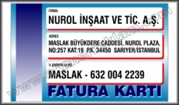 Fatura Kartları