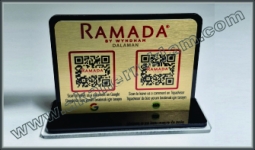 QR (KARE) KODLU MENÜ