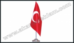 Tekli Masa Bayrakları