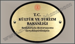 TURİZM BAKANLIĞI RESTORASYON TABELA