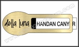 Plastik Pencereli Yaka İsimlikleri