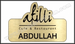 Plastik Yaka İsimlikleri