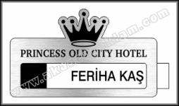 Plastik Pencereli Yaka İsimlikleri