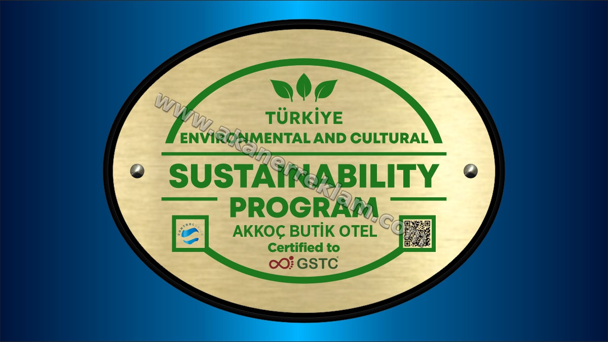 Sürdürülebilir Turizm Tabelası - 30