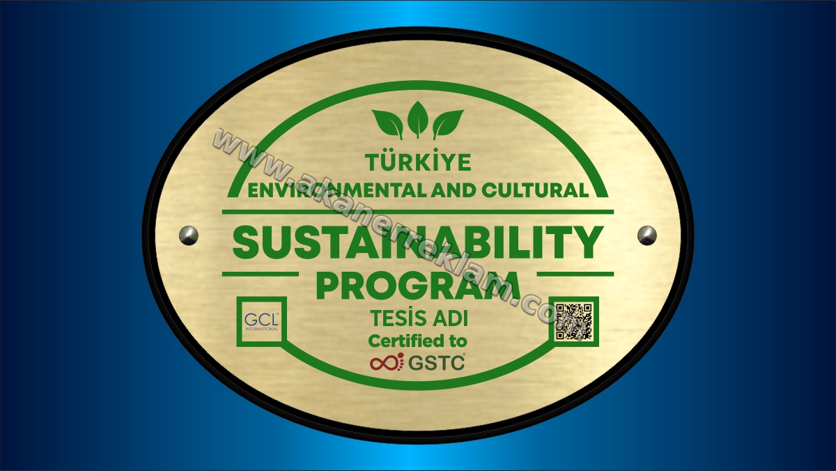 Sürdürülebilir Turizm Tabelası - 50