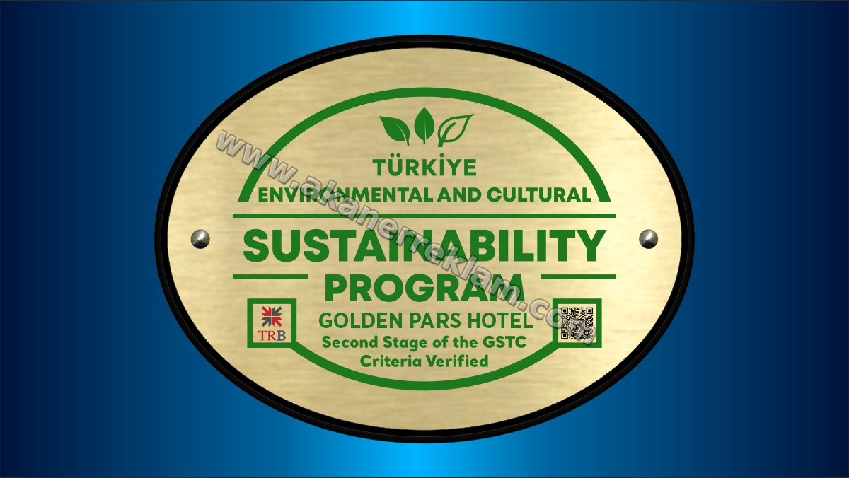 Sürdürülebilir Turizm Tabelası - 30