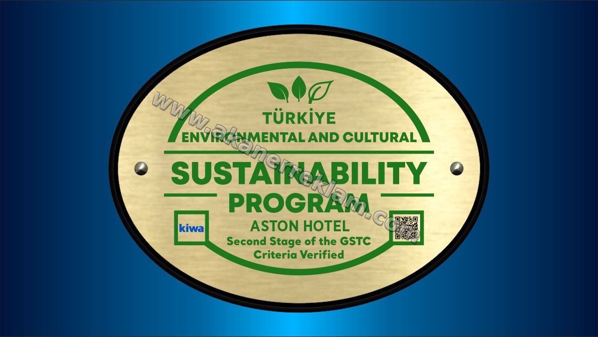 Sürdürülebilir Turizm Tabelası - 50