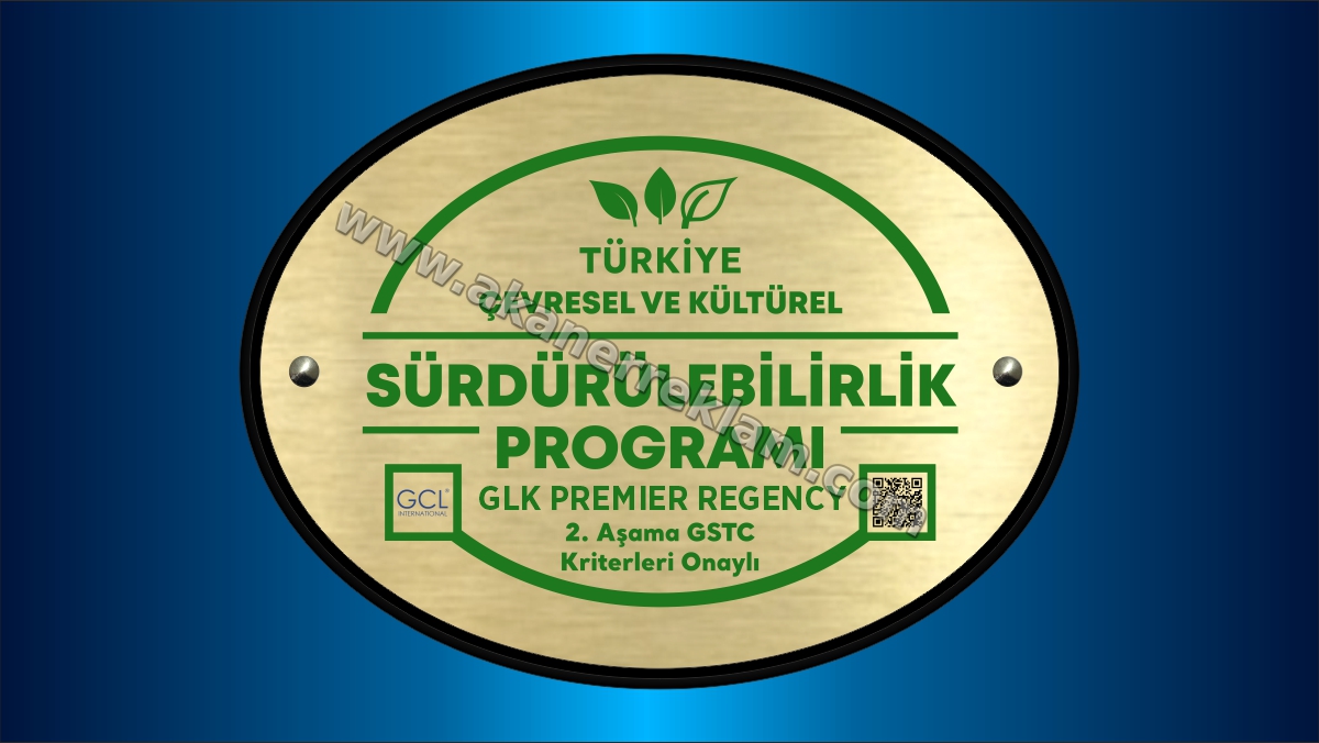 Sürdürülebilir Turizm Tabelası - 60