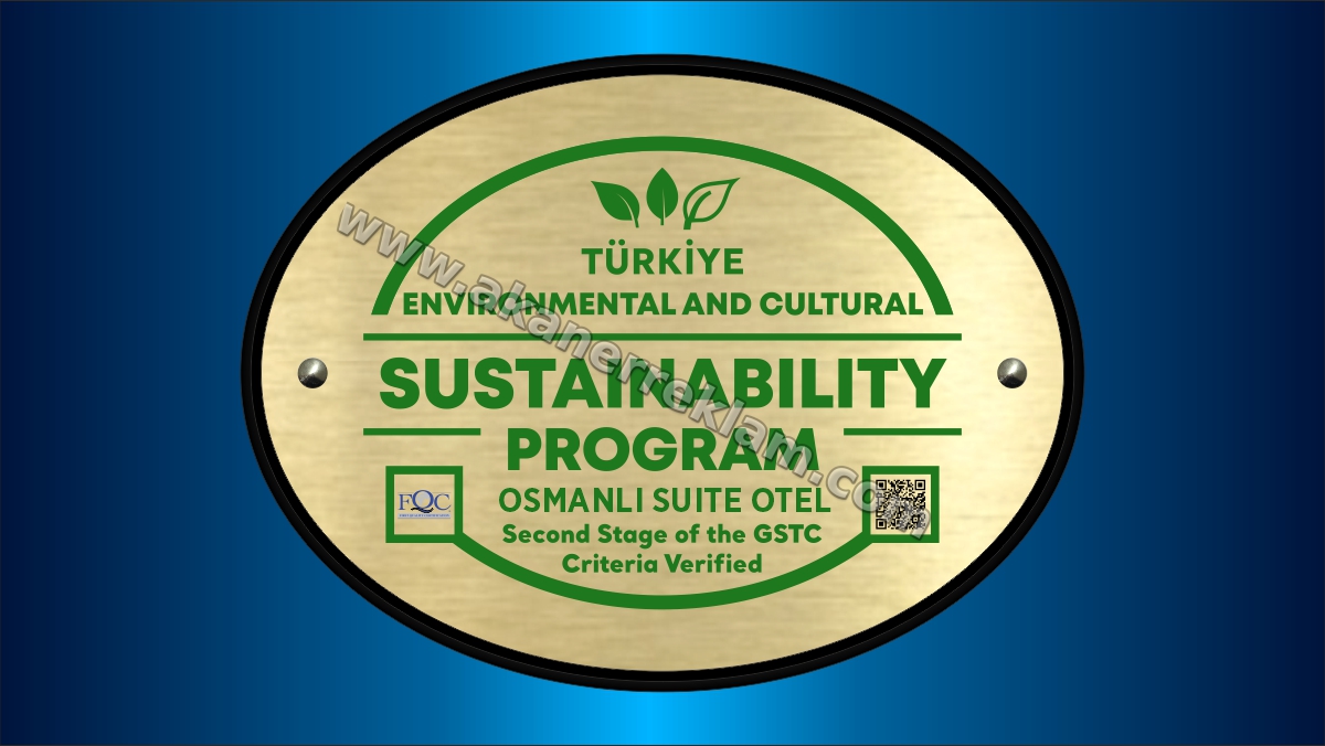 Sürdürülebilir Turizm Tabelası - 70