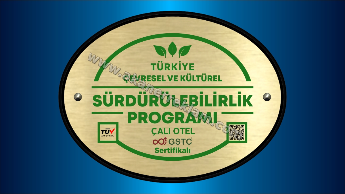 Sürdürülebilir Turizm Tabelası - 100