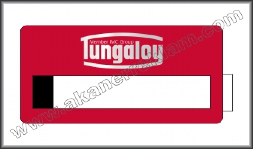 Pencereli Metal Yaka İsimliği - 240