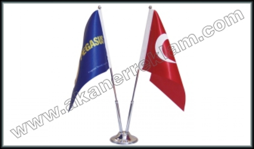 İkili Masa Bayrağı - 10