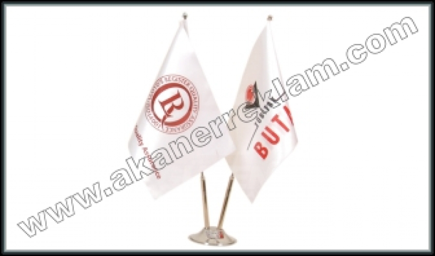 İkili Masa Bayrağı - 20