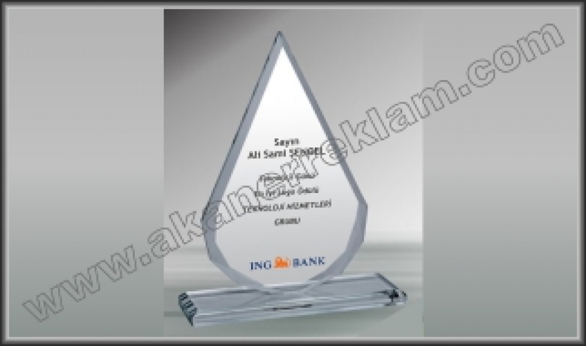 Kristal Plaket - 110