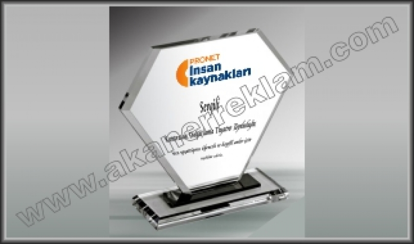 Kristal Plaket - 140