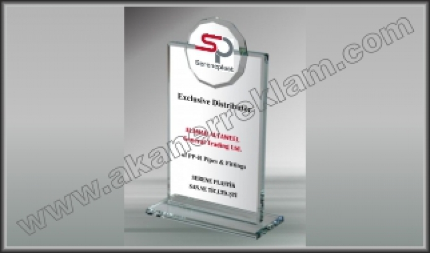 Kristal Plaket - 160