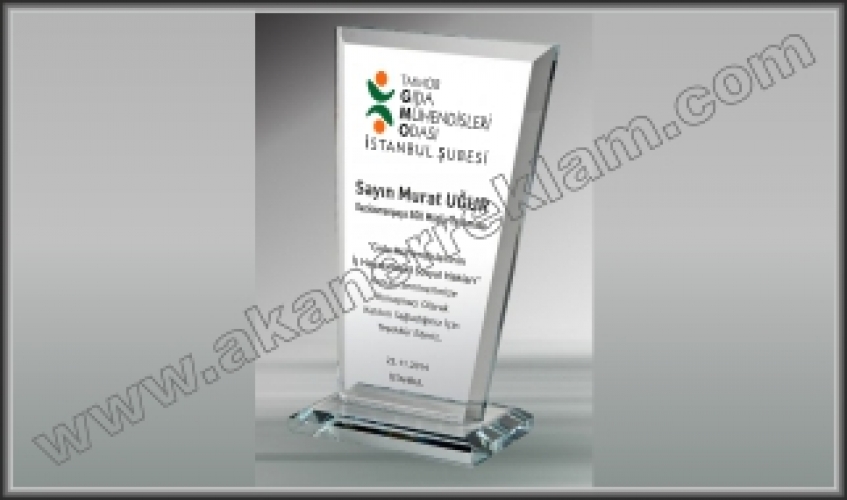 Kristal Plaket - 20