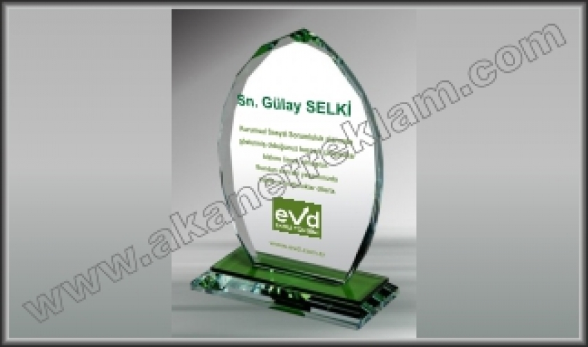Kristal Plaket - 230