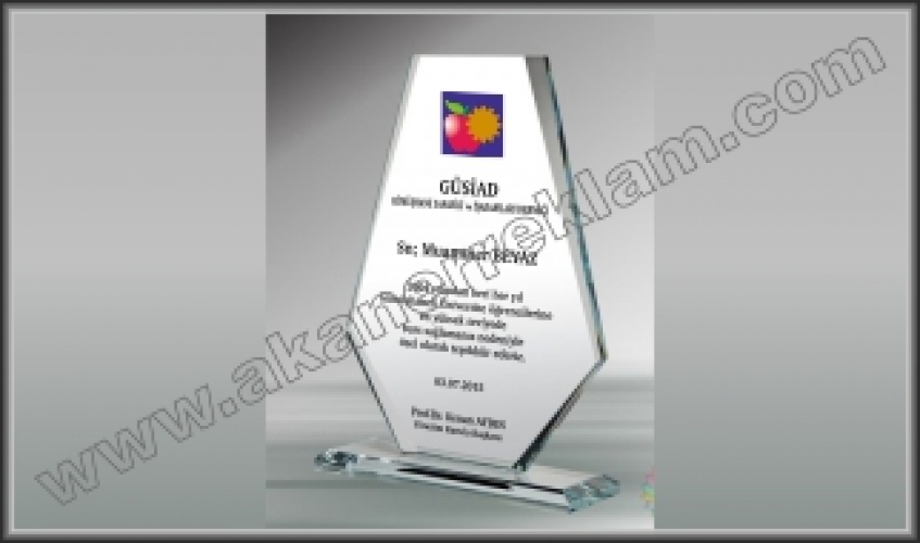 Kristal Plaket - 30