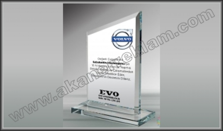 Kristal Plaket - 40
