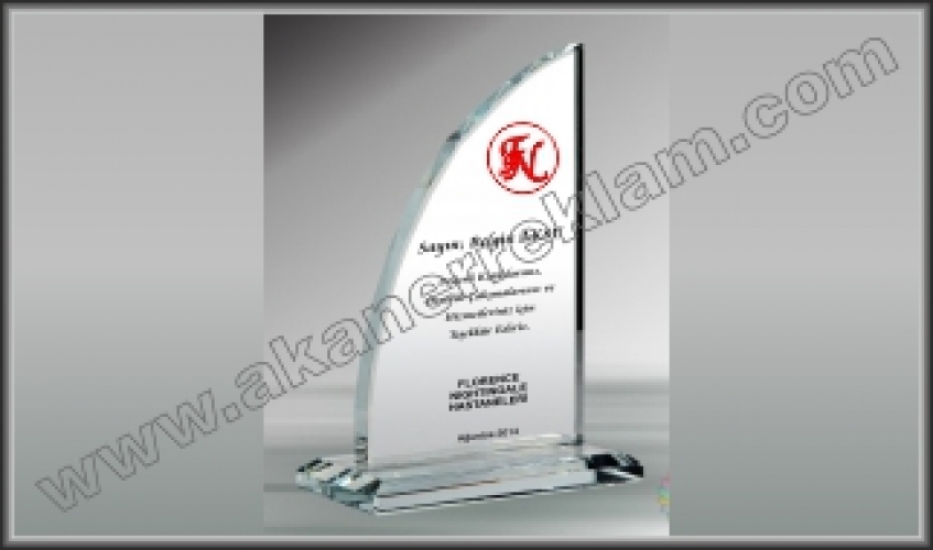 Kristal Plaket - 60