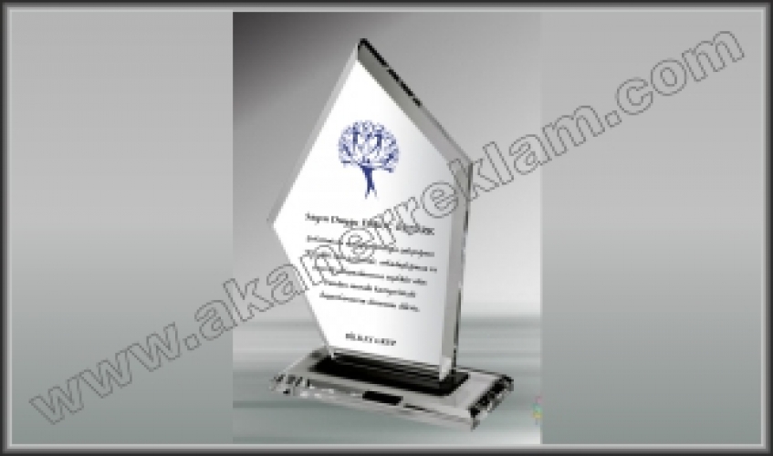 Kristal Plaket - 90