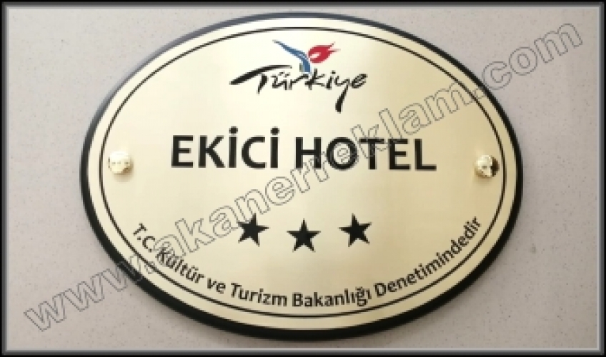 Turizm Bakanlığı Otel Tabelası - 10