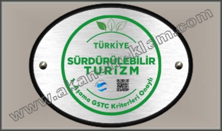 Sürdürülebilir Turizm Tabelası - 50