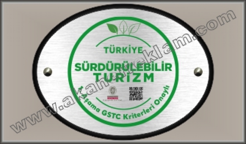 Sürdürülebilir Turizm Tabelası - 60