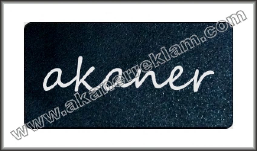 Tebeşirle Yazılabilen Yaka İsimliği - 20