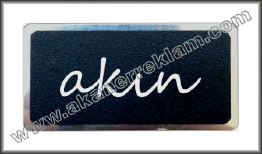 Tebeşirle Yazılabilen Yaka İsimliği - 30