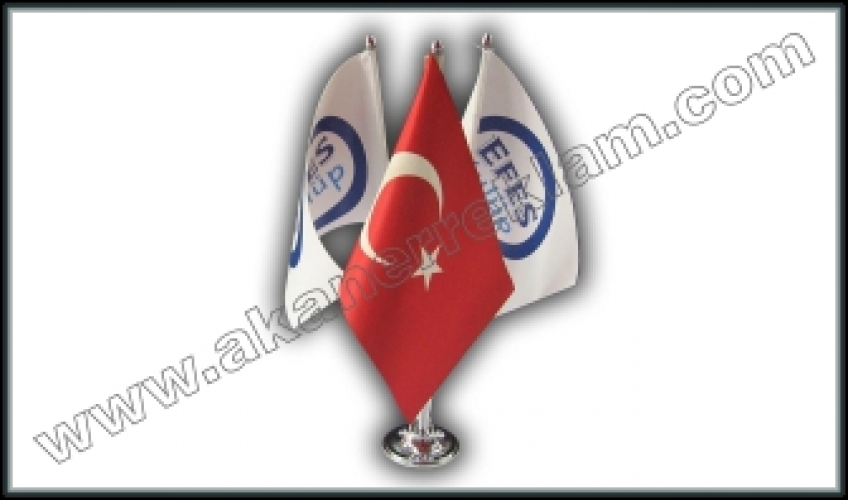 Üçlü Masa Bayrağı - 20