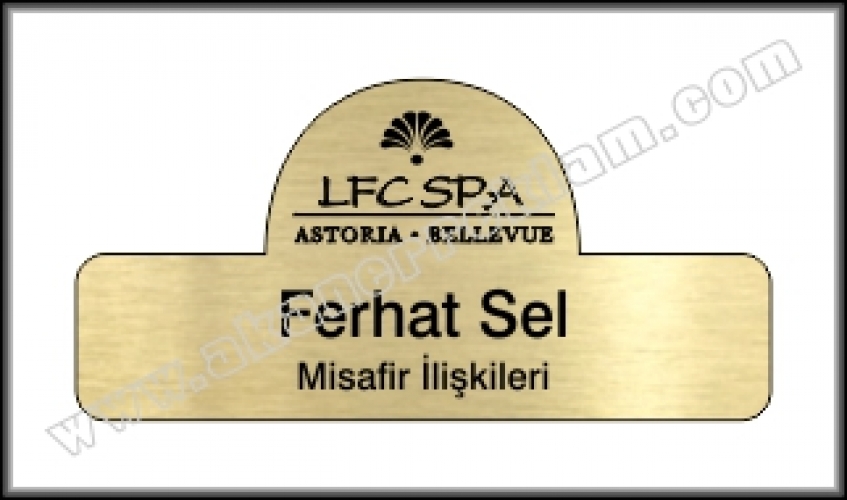 Plastik Yaka İsimliği - 80