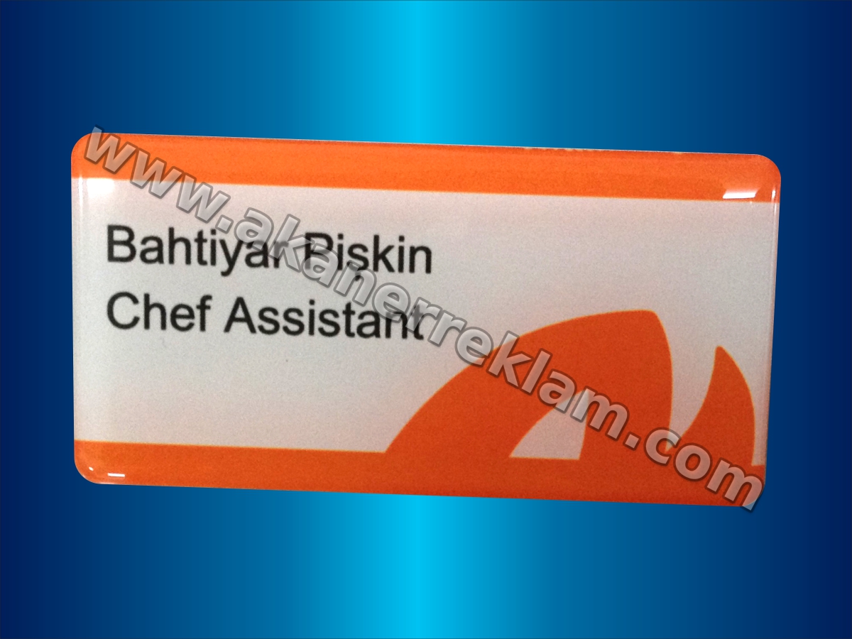 Renkli Baskılı Mercekli Damla Yaka İsimliği
