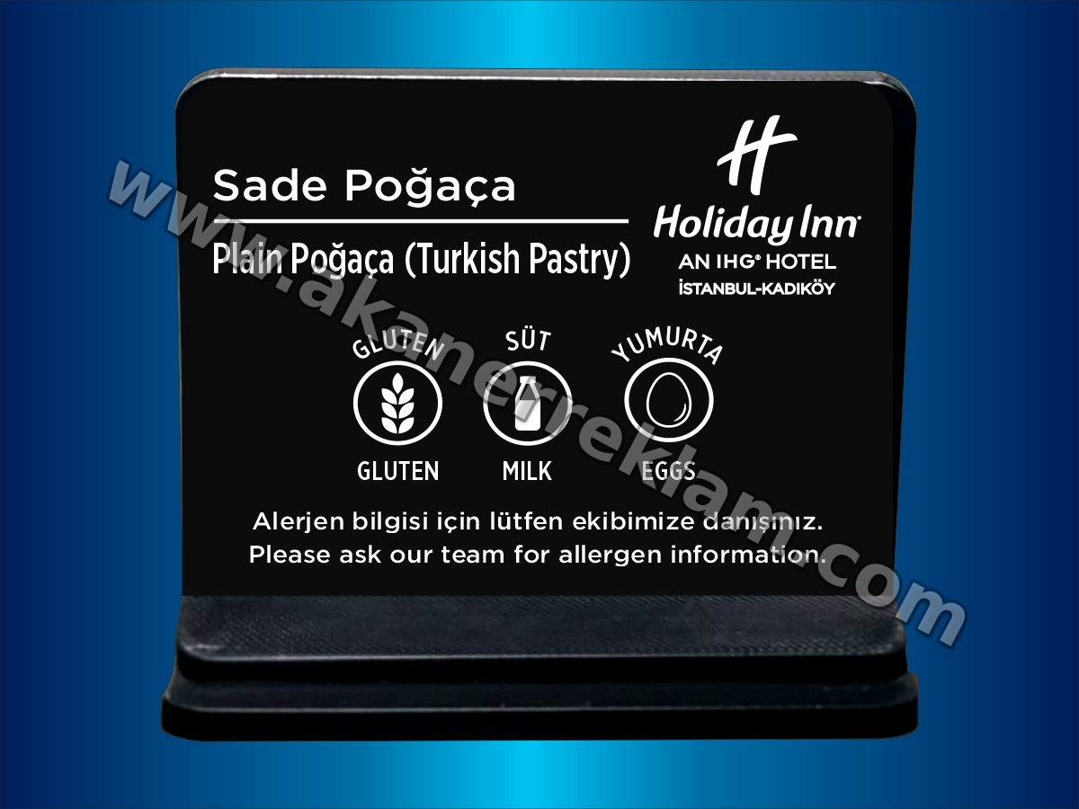 Gıda Alerjen Yönlendirme (Model 1)